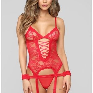 NWT 3 piece lingerie set